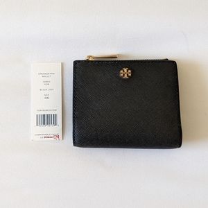 Tory Burch Emerson Mini Wallet Black